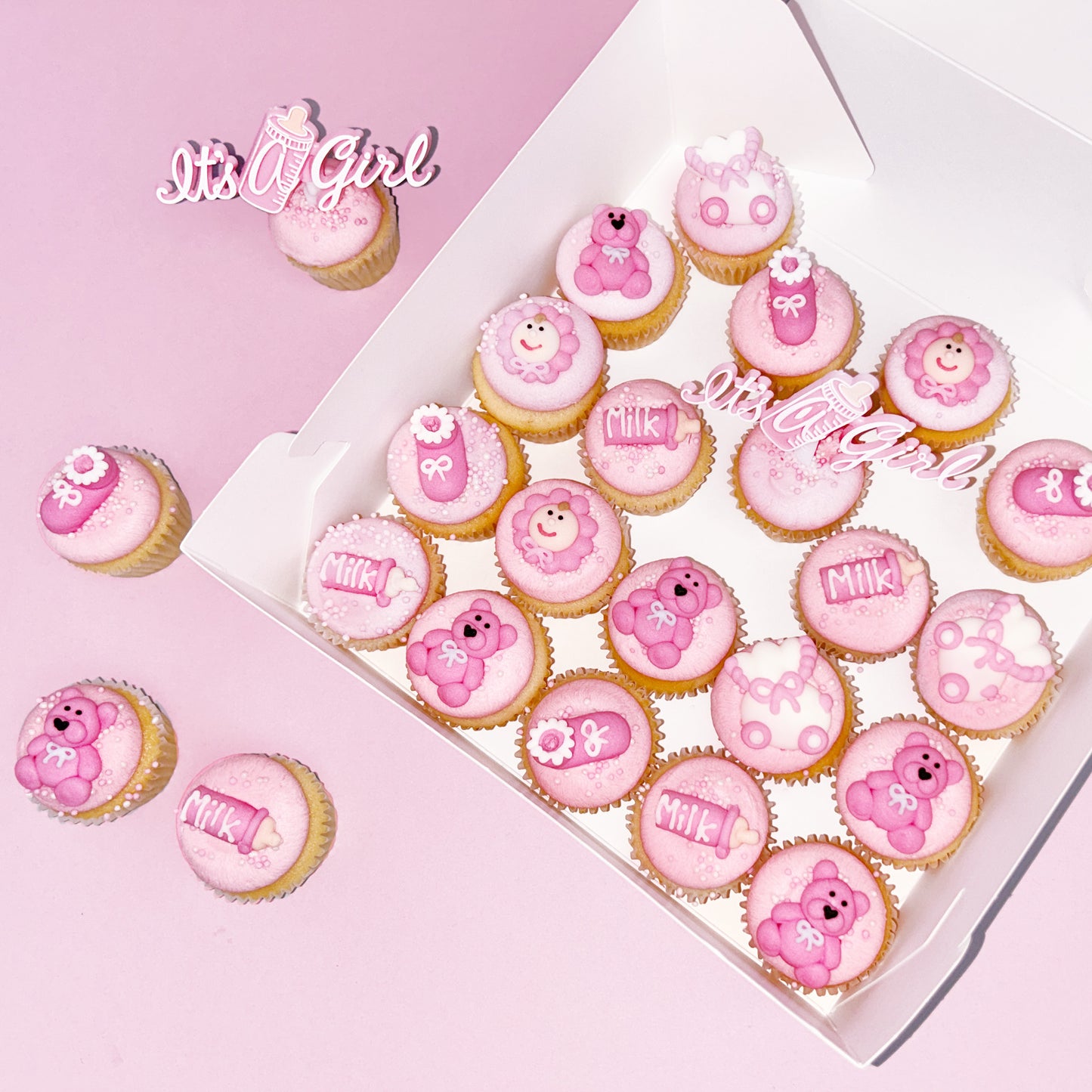 Babyshower Cupcakes It’s A Girl (Mini)