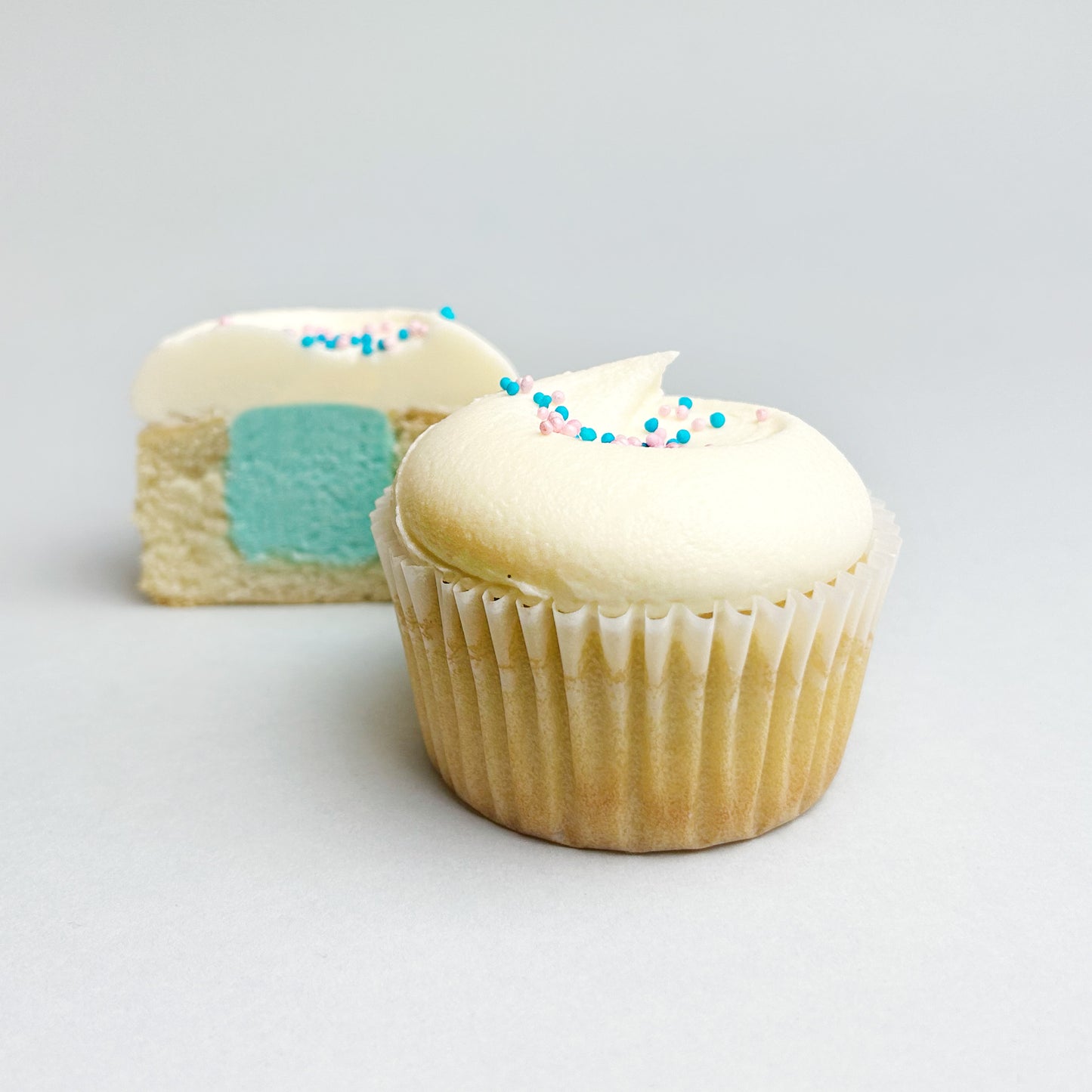 Gender Reveal Cupcakes Boy