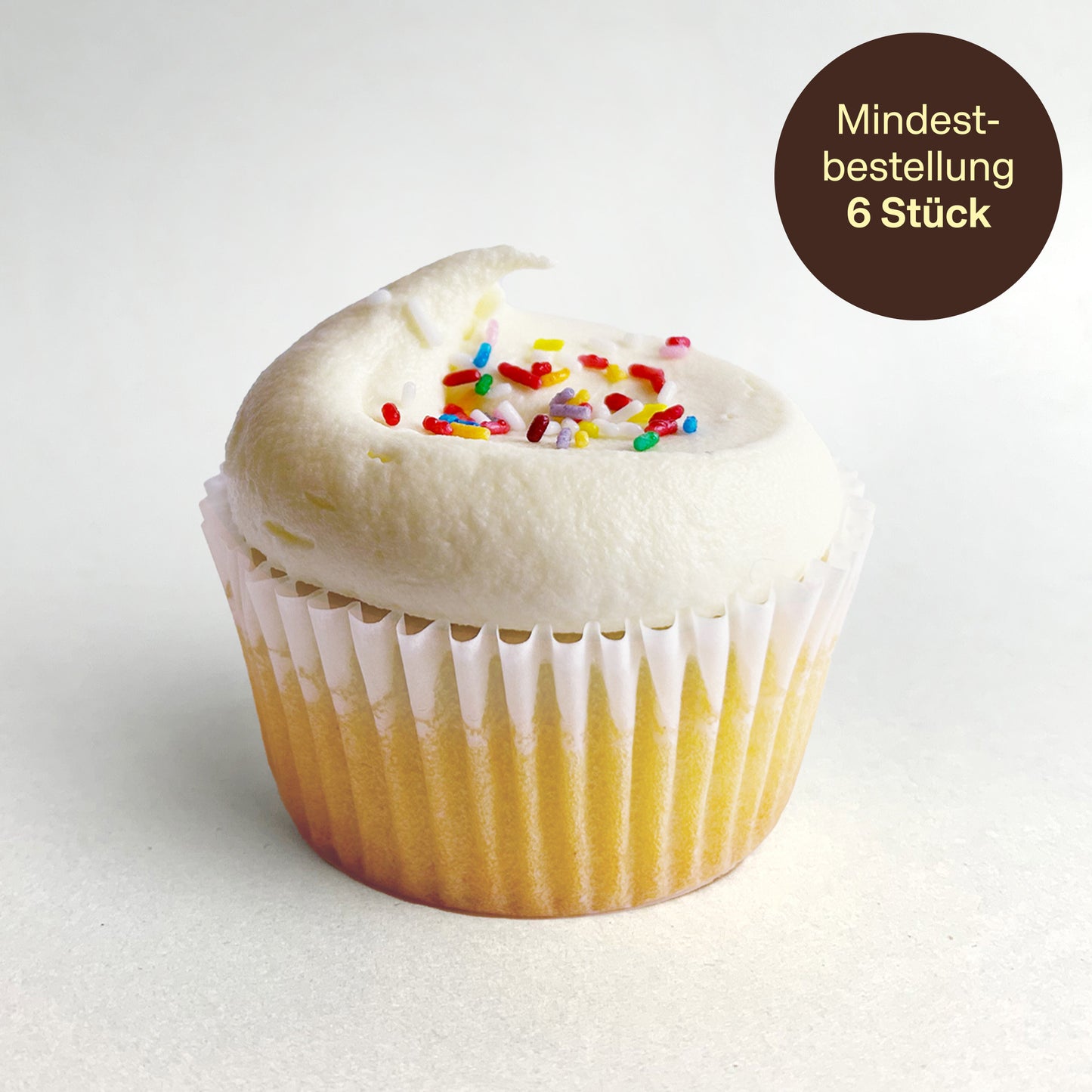 Party-Sprinkles Cupcake Weiss