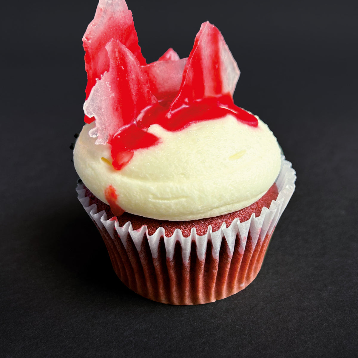 Red Velvet Bloody Glas
